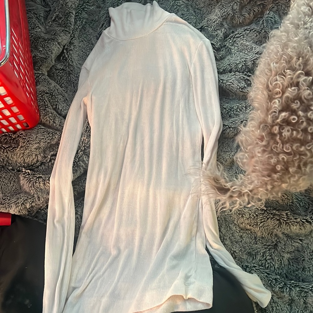white turtleneck